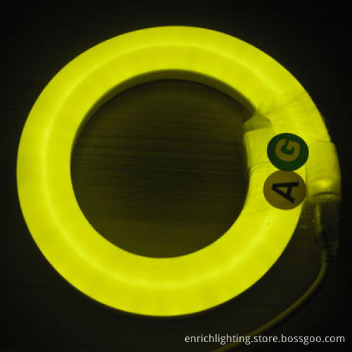 Super Brightness LED Neon-flex Light, 230V, 80 Pieces of LED/m, 5W/m Power, Measures 16 x 28mmNew